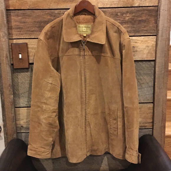 boston harbour leather jacket